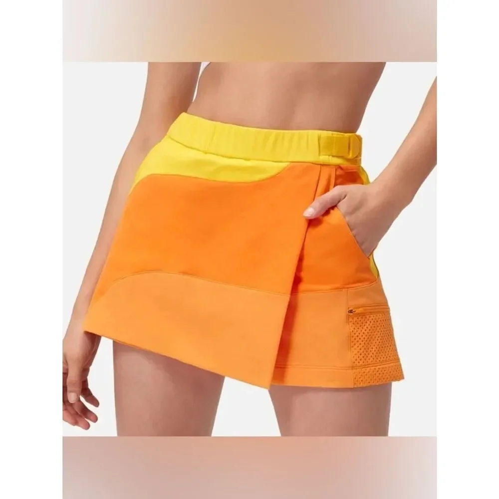 Outdoor Voices Rectrek Skort - Sunshine Yellow Orange, Size M